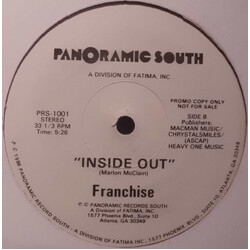 Franchise (3) Inside Out USED VINYL 12INCH 33 S RPM PROMO