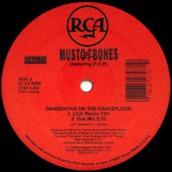 Musto & Bones / P.C.P. (People Can Party) Dangerous On The Dancefloor USED VINYL 12INCH 33 S RPM