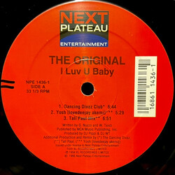 The Original I Luv U Baby USED VINYL 12INCH