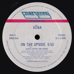 Xena On The Upside USED VINYL 12INCH 33 S RPM