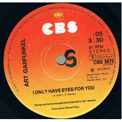 Art Garfunkel I Only Have Eyes For You USED VINYL 7INCH 45 RPM