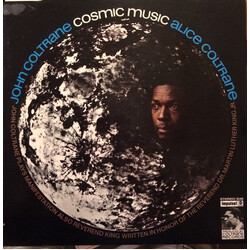 John Coltrane / Alice Coltrane Cosmic Music Vinyl LP USED