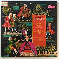 Wolfgang Amadeus Mozart / Peter Frankl / Jörg Faerber Piano Concerto Nº 15 In B Flat Major, K. 450 /  Piano Concerto Nº 11 In F Major, K. 413 Vinyl LP