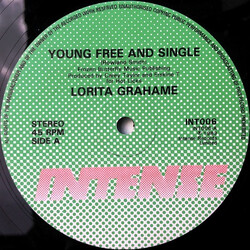 Lorita Grahame Young Free And Single USED VINYL 12INCH 45 RPM SINGLE