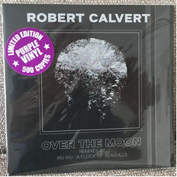Robert Calvert Over The Moon USED VINYL 7INCH SINGLE LIMITED EDITION NUMBERED