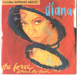 Diana Ross The Force Behind The Power USED VINYL 7INCH SINGLE