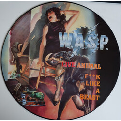 W.A.S.P. Live Animal (F**k Like A Beast) USED VINYL 12INCH PICTURE DISC
