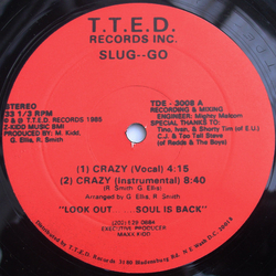 Slug-Go Crazy Vinyl 12" USED