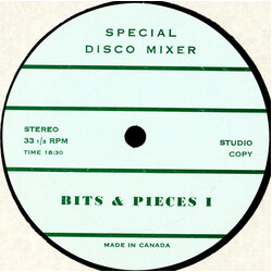 Various Bits & Pieces 1 USED VINYL 12INCH 33 S RPM MIXED UNOFFICIAL RELEASE
