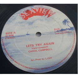 Carol Campbell (2) / Patrick Rose Let's Try Again / A Strong Love Vinyl 12" USED