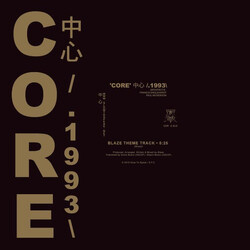 Black Rascals 'Core' -Ã /.1993\ : Blaze Theme Track USED VINYL 12INCH 45 RPM SINGLE SIDED REISSUE
