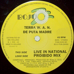 Terra W.A.N. De Puta Madre USED VINYL 12INCH