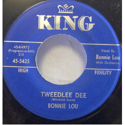 Bonnie Lou Tweedlee-Dee / Daddy-O Vinyl 7" USED