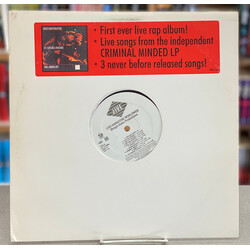 Boogie Down Productions Live Hardcore Worldwide Vinyl LP USED