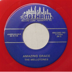 The Mellotones (7) Amazing Grace USED VINYL 7INCH 45 RPM SINGLE REISSUE