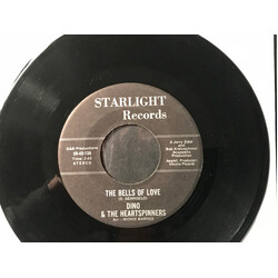 Dino & The HeartSpinners The Bells Of Love/ The Wind USED VINYL 7INCH 45 RPM SINGLE
