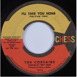 The Corsairs I'll Take You Home / Sitting On Your Doorstep USED VINYL 7INCH 45 RPM PROMO