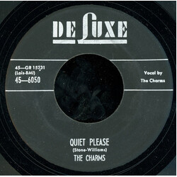 The Charms Quiet Please / Fifty Five Seconds USED VINYL 7INCH 45 RPM REISSUE
