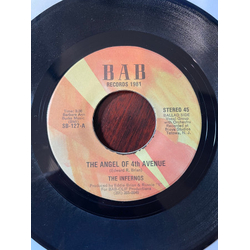 The Infernos (6) Rainy Days In New York / The Angel Of 4th Avenue USED VINYL 7INCH 45 RPM SINGLE