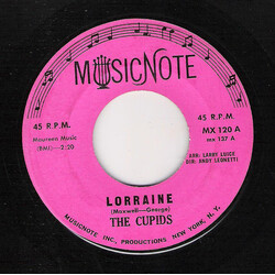 The Cupids (4) Lorraine / Little Girl Of Mine USED VINYL 7INCH 45 RPM SINGLE