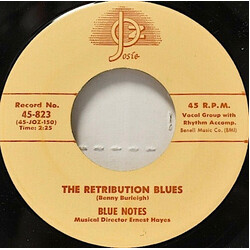 The Blue Notes (3) Retribution Blues / Wagon Wheels USED VINYL 7INCH 45 RPM