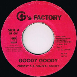 Crissy D / General Degree Goody Goody USED VINYL 7INCH 45 RPM