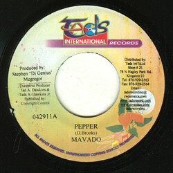 Mavado Pepper / Nuh Fraid A Dem USED VINYL 7INCH 45 RPM