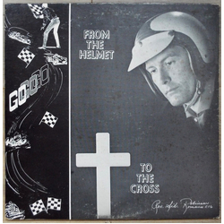 Rev. Sid Robinson From The Helmet To The Cross Vinyl LP USED