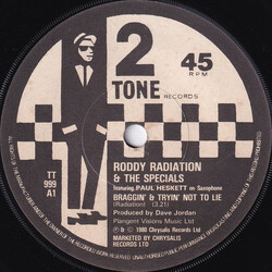 Roddy Radiation / The Specials / Paul Heskett / Neville Staple / Judge Roughneck Braggin' & Tryin' Not To Lie / Rude Boys Outa Jail USED VINYL 7INCH 4