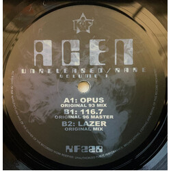 Acen Unreleased / Rare Volume 1 USED VINYL 12INCH EP