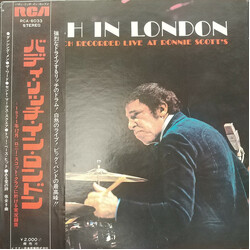 Buddy Rich Rich In London (Buddy Rich Recorded Live At Ronnie Scott's) Vinyl LP USED