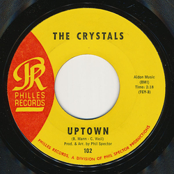 The Crystals Uptown Vinyl 7" USED