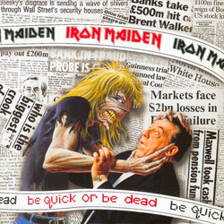 Iron Maiden Be Quick Or Be Dead USED VINYL 12INCH 45 RPM SINGLE