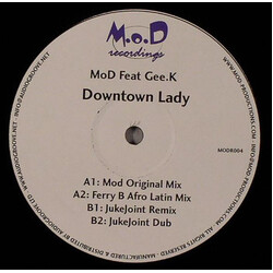 M.O.D. / Gee K Downtown Lady USED VINYL 12INCH