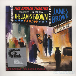 James Brown 'Live' At The Apollo Vinyl LP USED