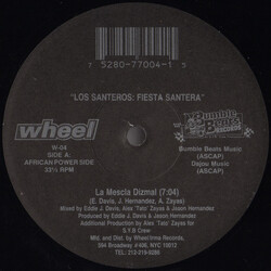 Los Santeros Fiesta Santera USED VINYL 12INCH 33 S RPM