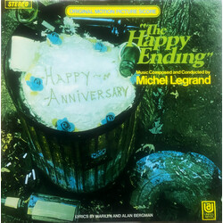 Michel Legrand The Happy Ending (Original Motion Picture Score) Vinyl LP USED