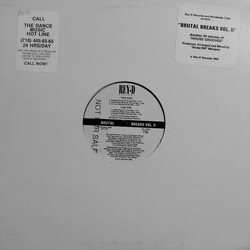 Brutal Bill Brutal Breaks Vol. II USED VINYL 12INCH 33 S RPM PROMO