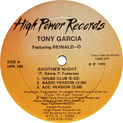 Tony Garcia / Reinald-O Another Night USED VINYL 12INCH