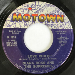 The Supremes Love Child / Will This Be The Day USED VINYL 7INCH 45 RPM SINGLE MONO