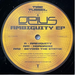 Opius Ambiguity EP USED VINYL 12INCH 33 S RPM 45 RPM EP