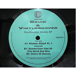 DJ Druid / Vinylgroover The Kounter Attack EP USED VINYL 12INCH EP REMASTERED