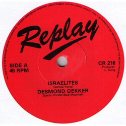 Desmond Dekker Israelites / It Mek / Sing A Little Song USED VINYL 7INCH