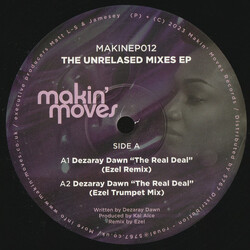 Dezaray Dawn / James Lavonz The Unreleased Mixes EP USED VINYL 12INCH 33 S RPM EP LIMITED EDITION