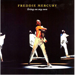 Freddie Mercury Living On My Own USED VINYL 12INCH SINGLE 45 RPM