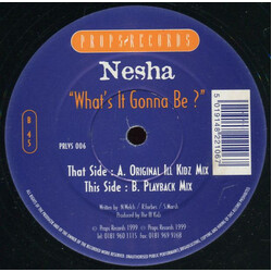 Nesha What's It Gonna Be? USED VINYL 12INCH
