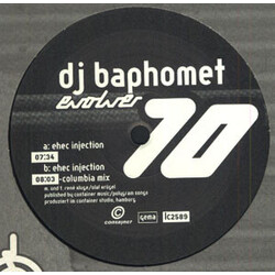 DJ Baphomet Ehec Injection USED VINYL 12INCH