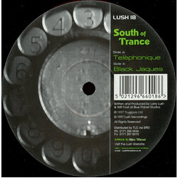 South Of Trance Telephonique / Black Jaques USED VINYL 12INCH 33 S RPM