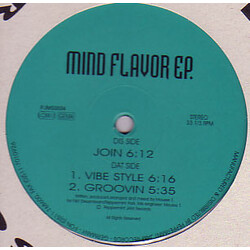 Mind Flavour Mind Flavor EP USED VINYL 12INCH 33 S RPM EP