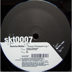 Sascha Müller Tronic Pressure E.P. USED VINYL 12INCH EP